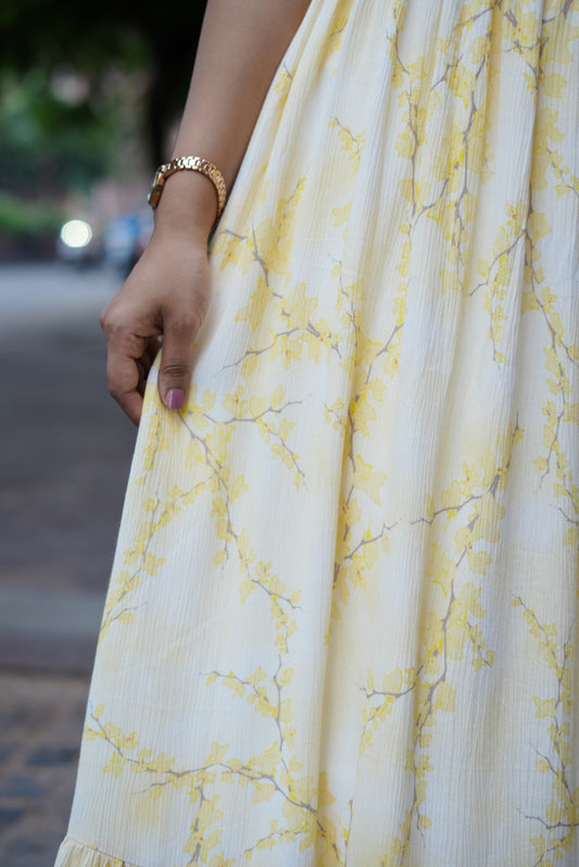 Golden Blossom Maxi