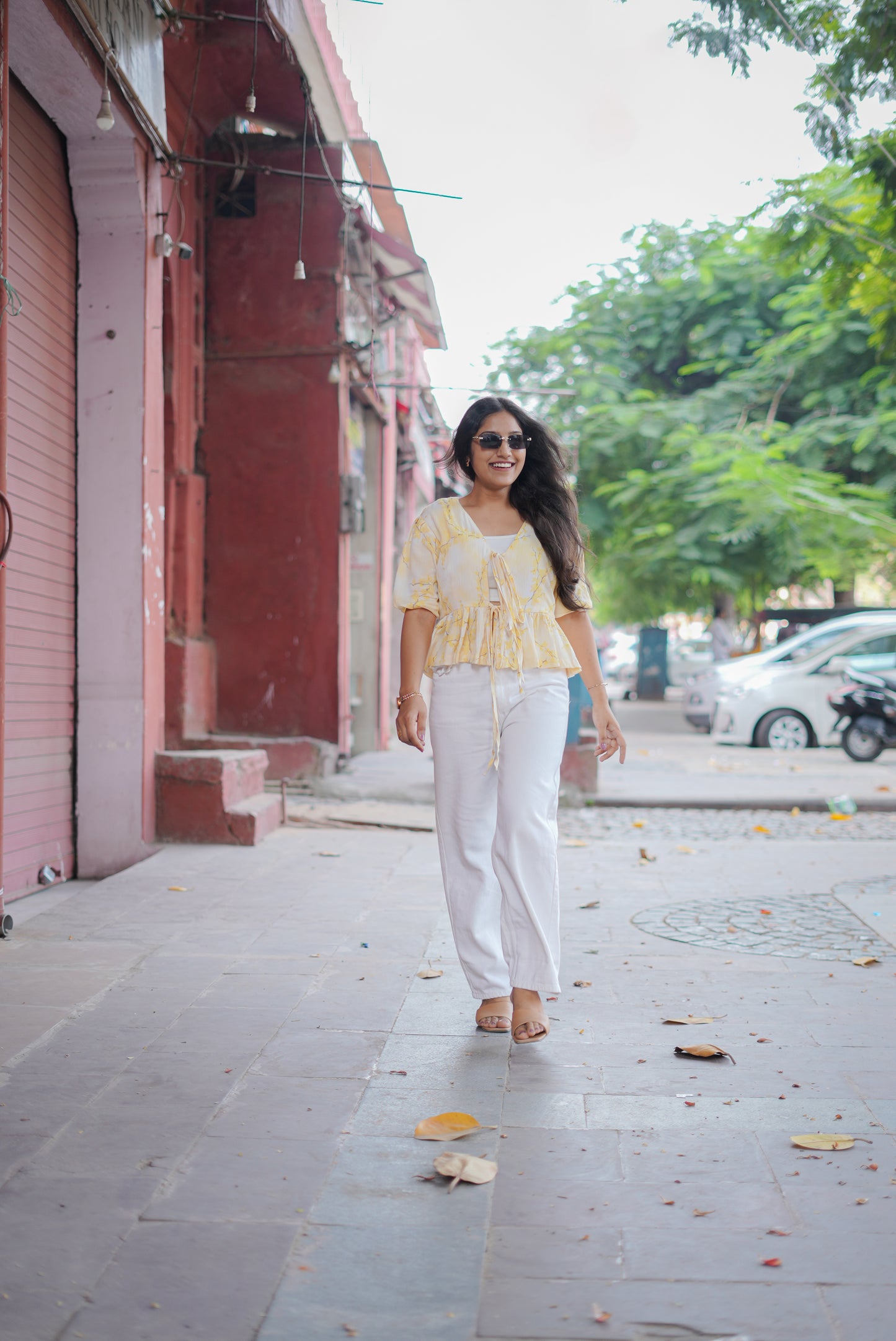 Golden Hour Peplum