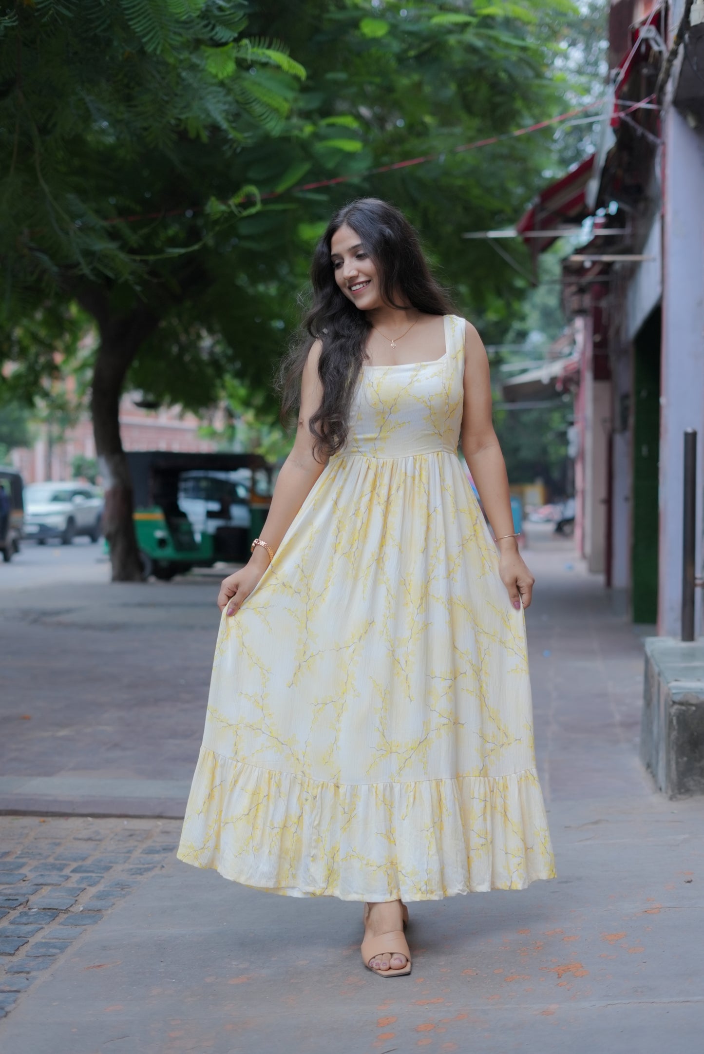 Golden Blossom Maxi