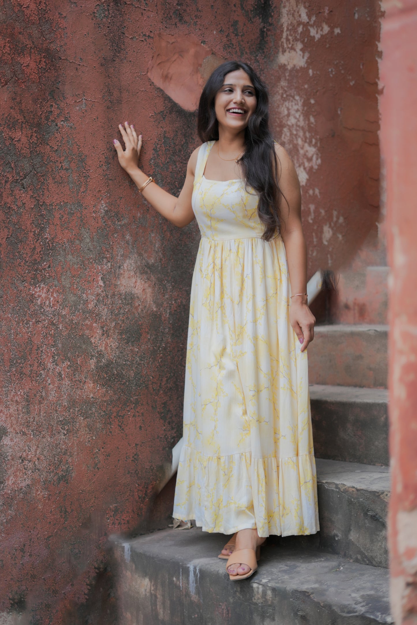 Golden Blossom Maxi