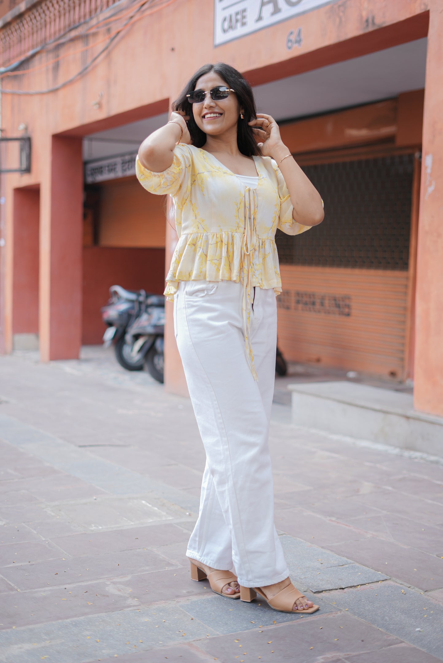 Golden Hour Peplum