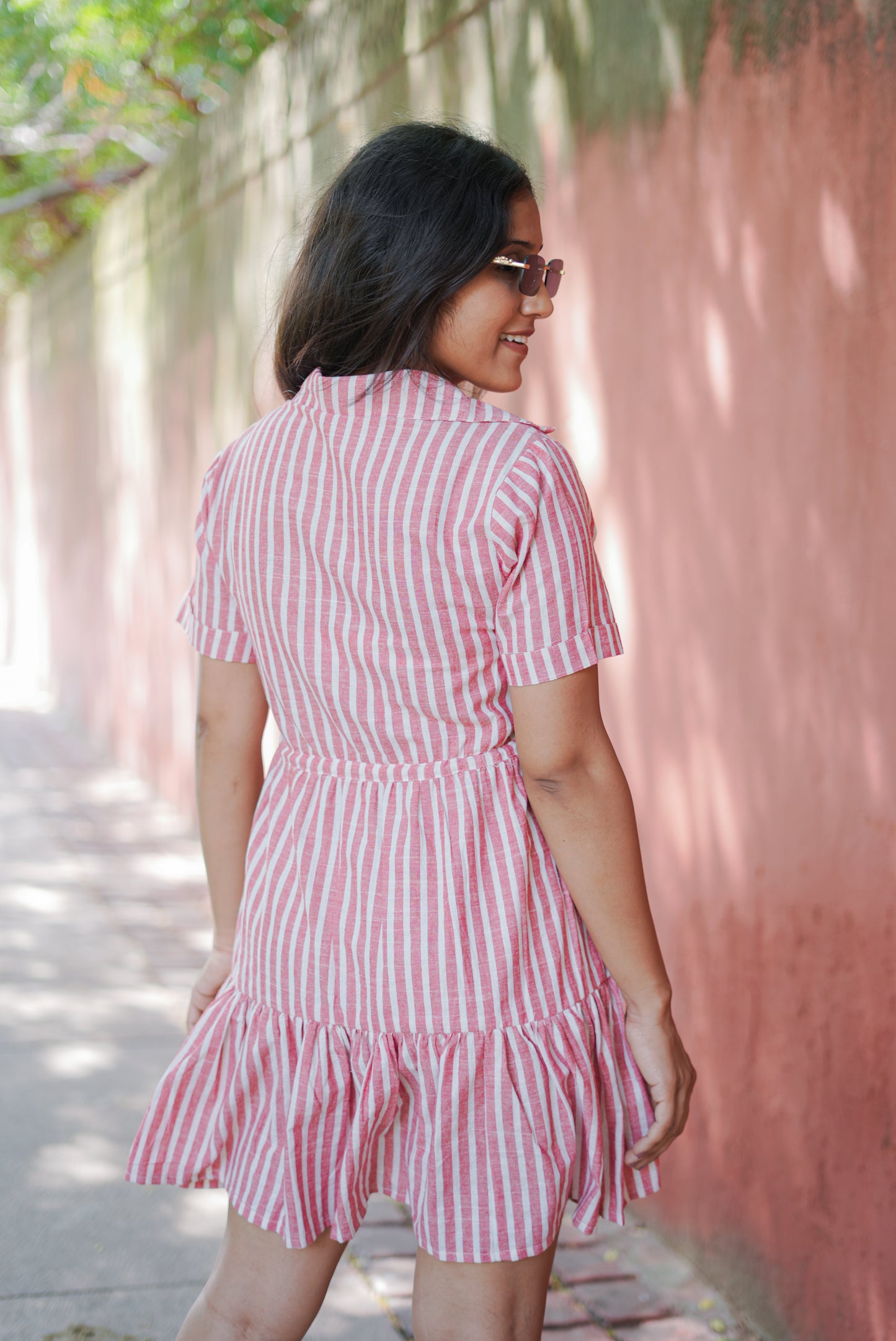 Candy Striped Dress