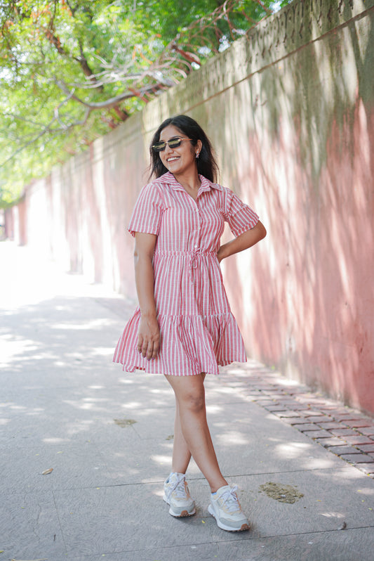 Candy Striped Dress
