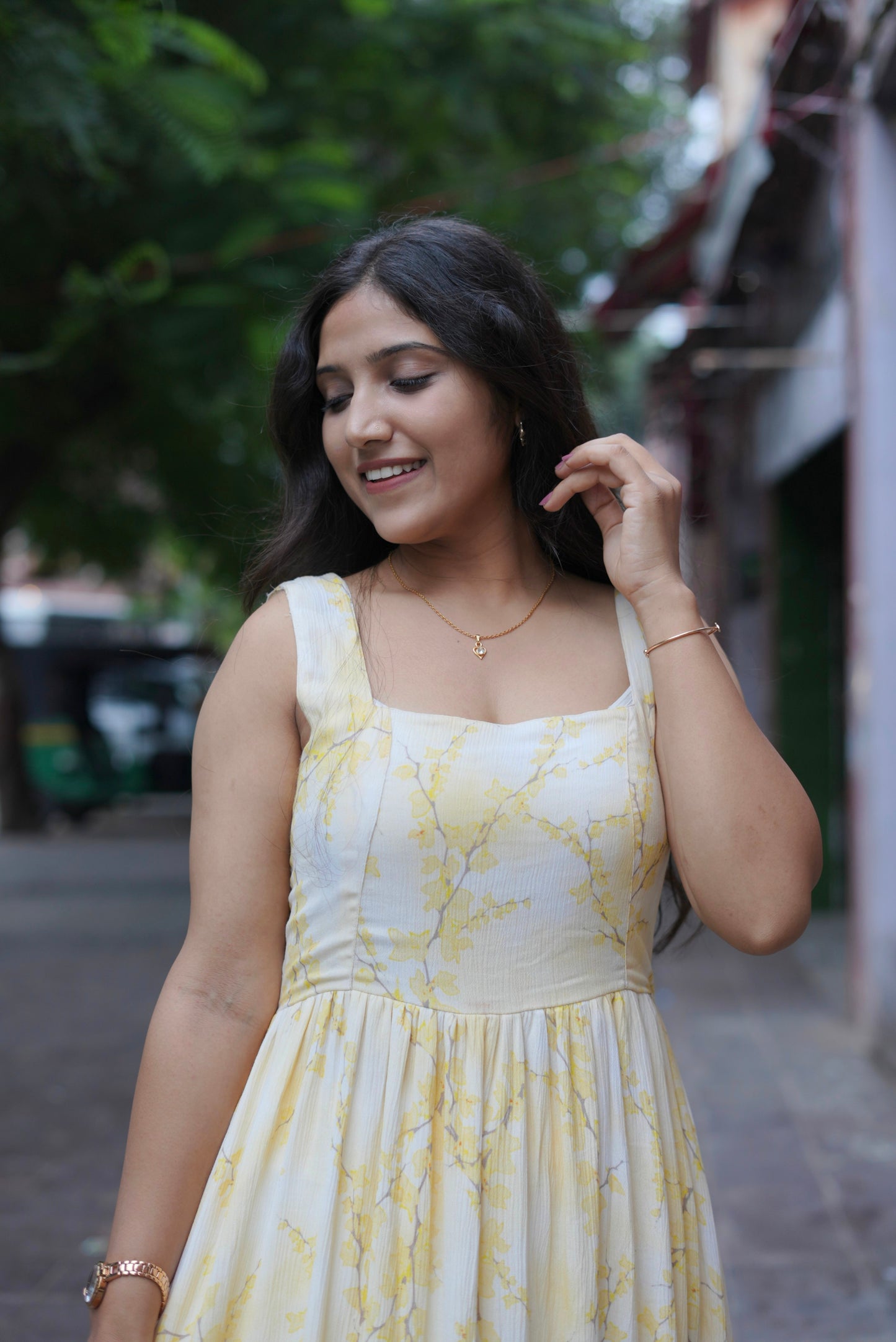 Golden Blossom Maxi
